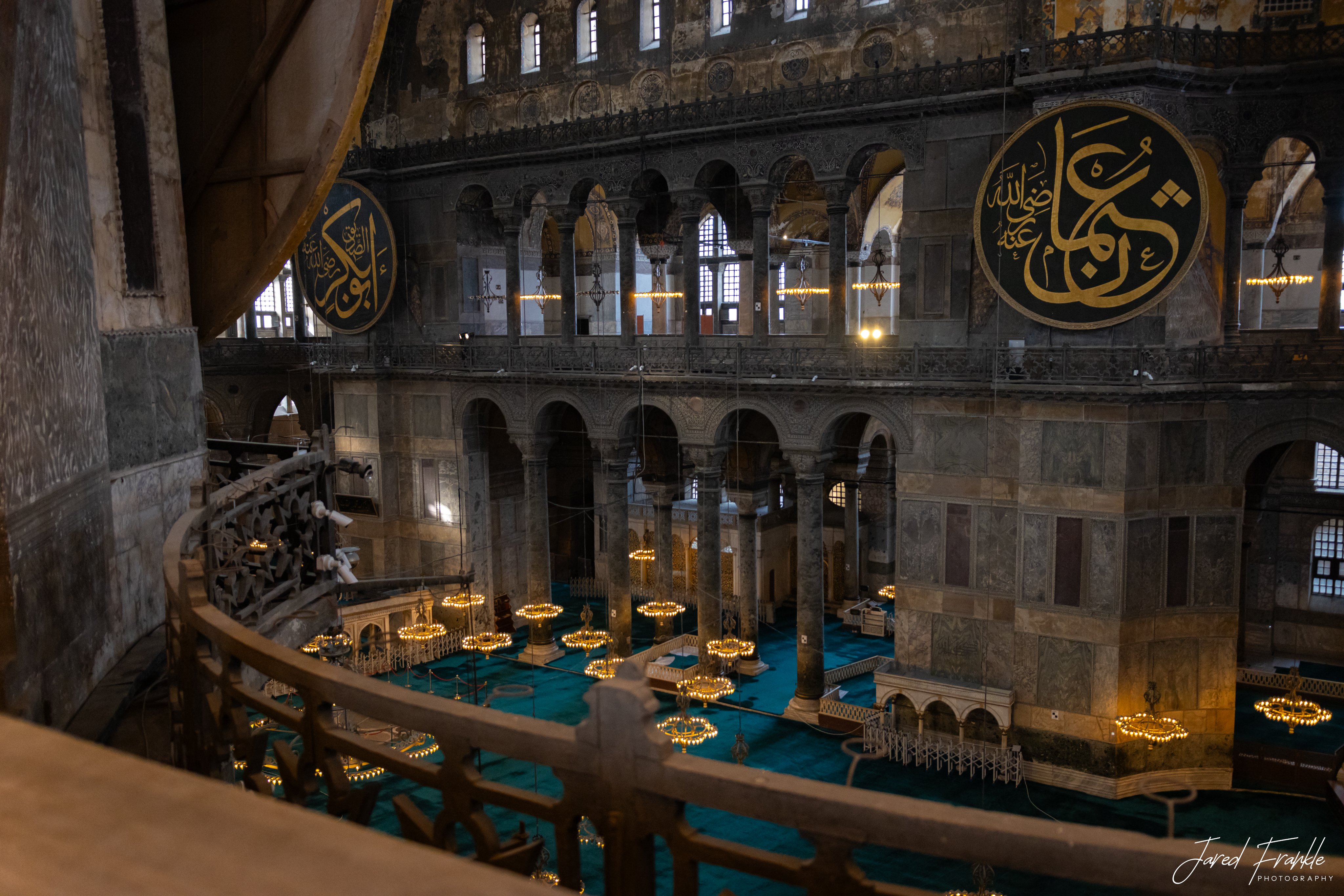Hagia Sophia upper gallery